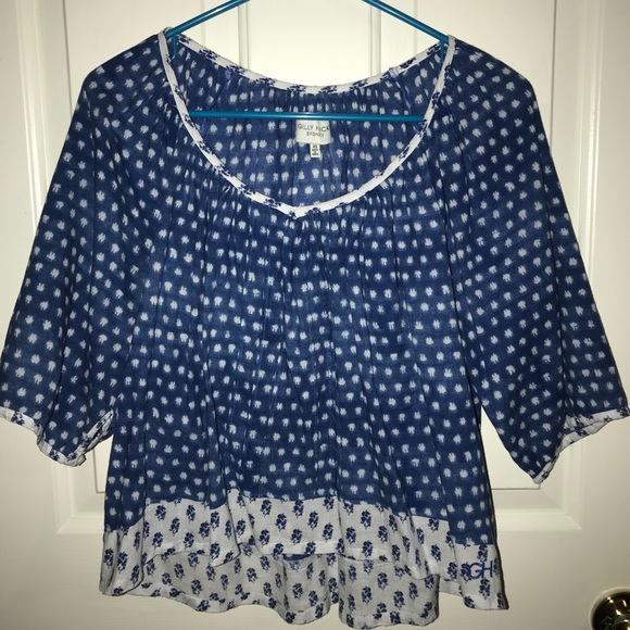 Blouse Crop Top - Picture 1 of 2